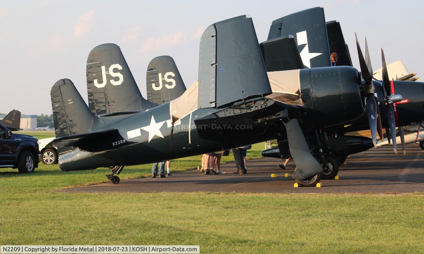 N2209, 1945 Grumman F8F-1B Bearcat C/N 122095, Bearcat