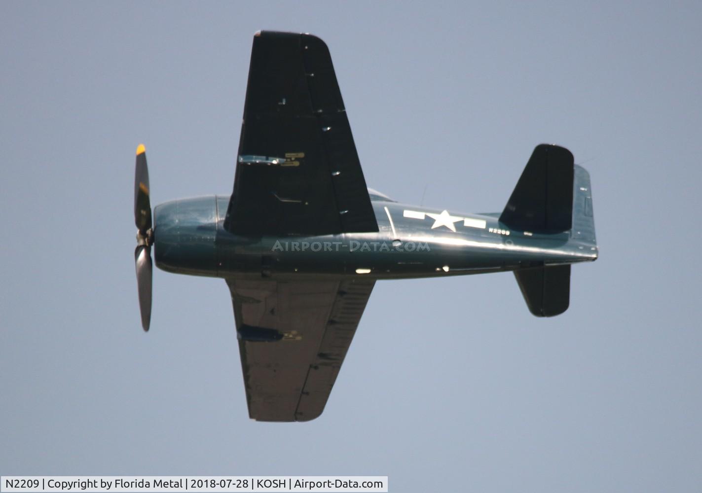 N2209, 1945 Grumman F8F-1B Bearcat C/N 122095, Bearcat