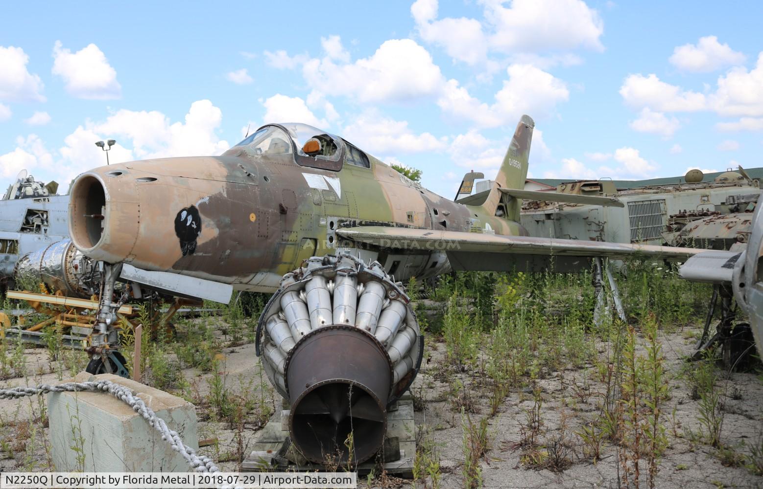 N2250Q, 1951 General Motors F-84F Thunderstreak C/N Not found 51-9524, f-84F at Russell