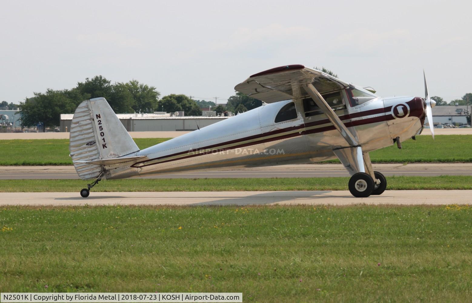 N2501K, 1947 Luscombe 8E Silvaire C/N 5228, Luscombe 8E