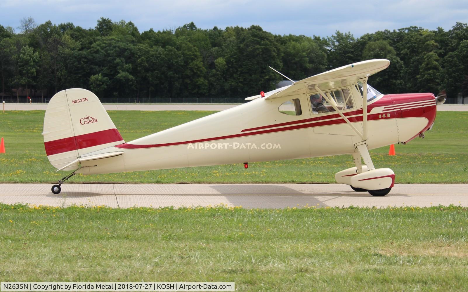 N2635N, 1947 Cessna 140 C/N 12893, Cessna 140