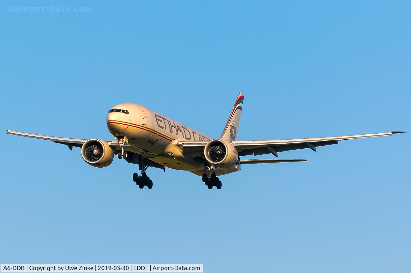 A6-DDB, 2013 Boeing 777-FFX C/N 39692, Frankfurt