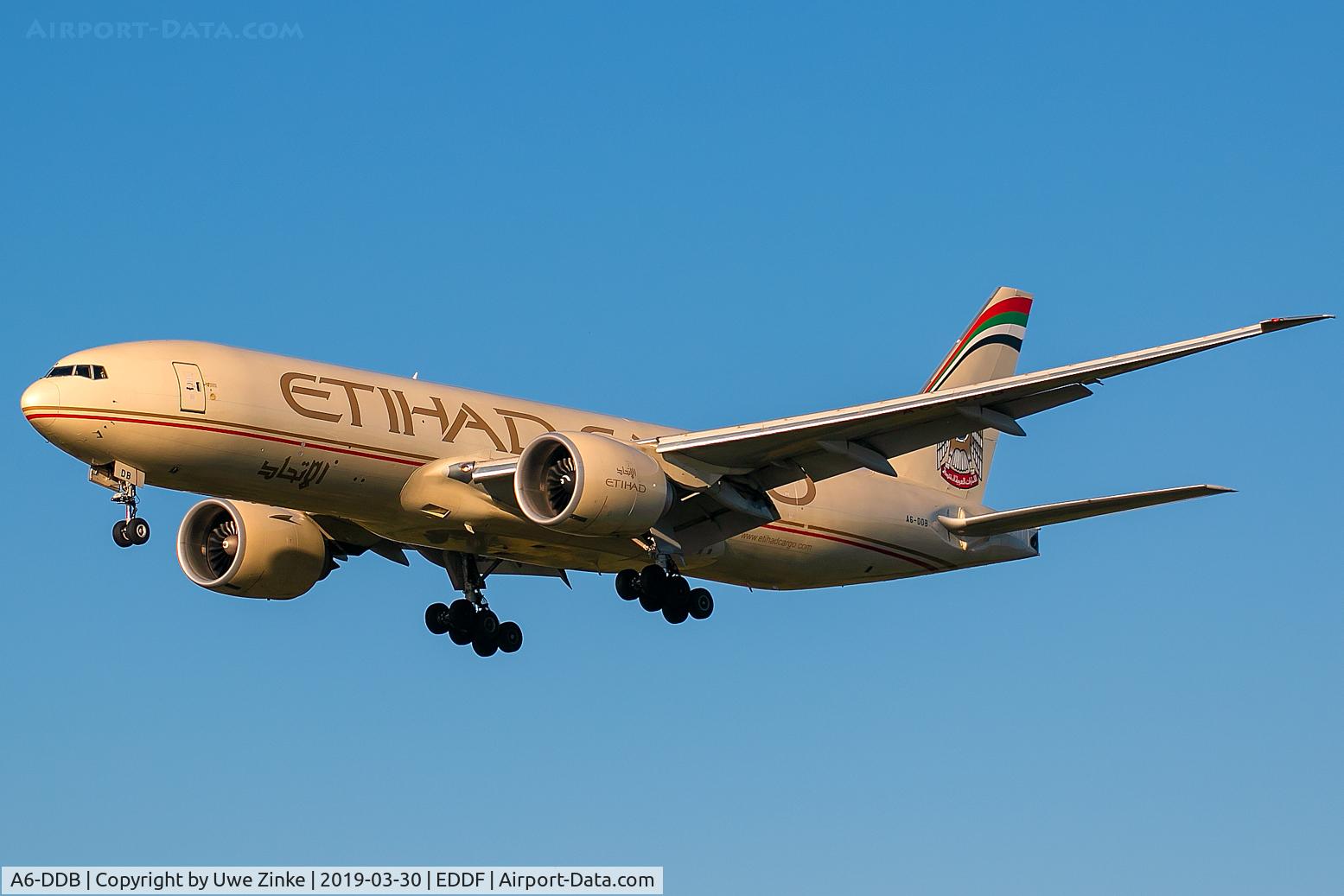A6-DDB, 2013 Boeing 777-FFX C/N 39692, Frankfurt