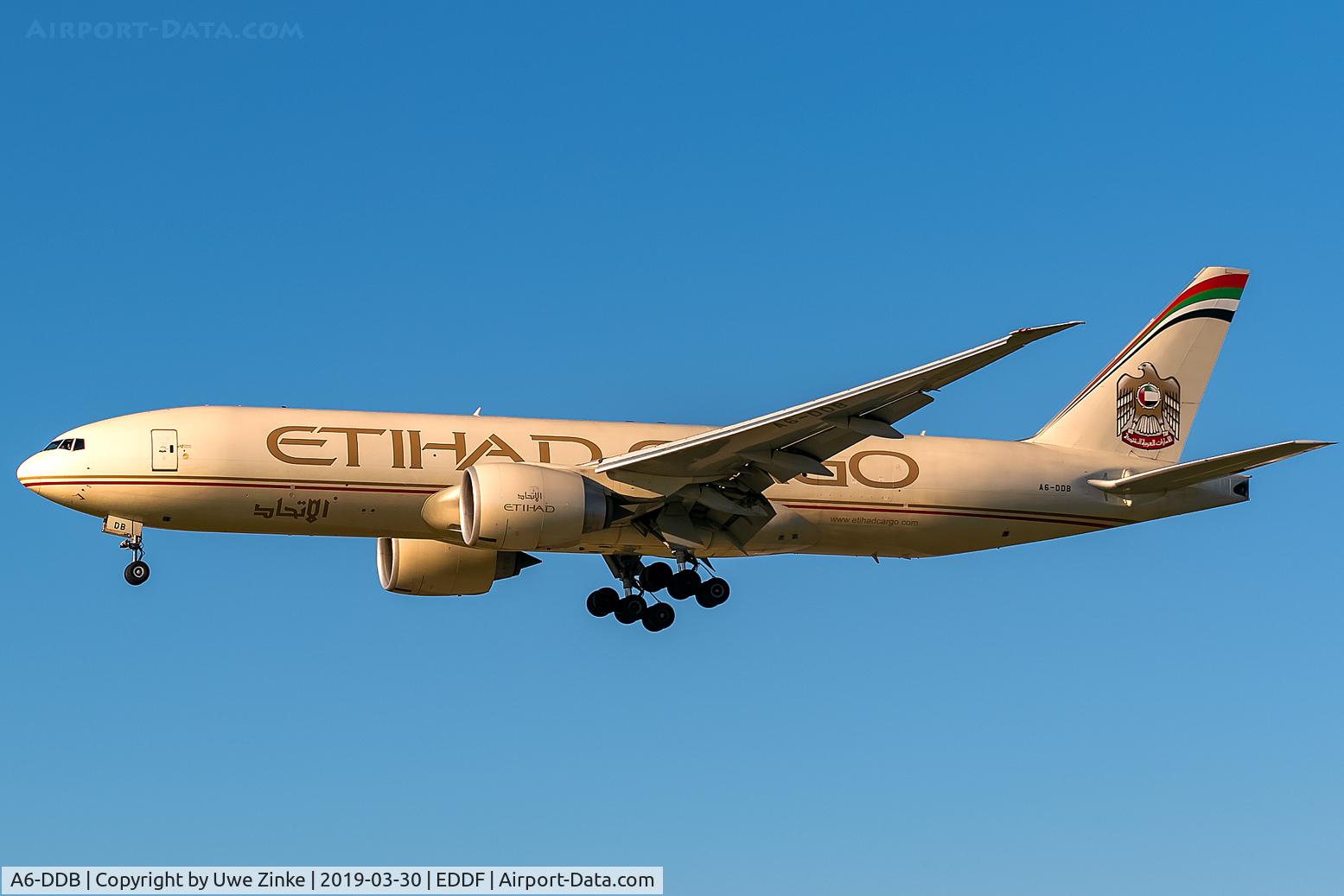 A6-DDB, 2013 Boeing 777-FFX C/N 39692, Frankfurt