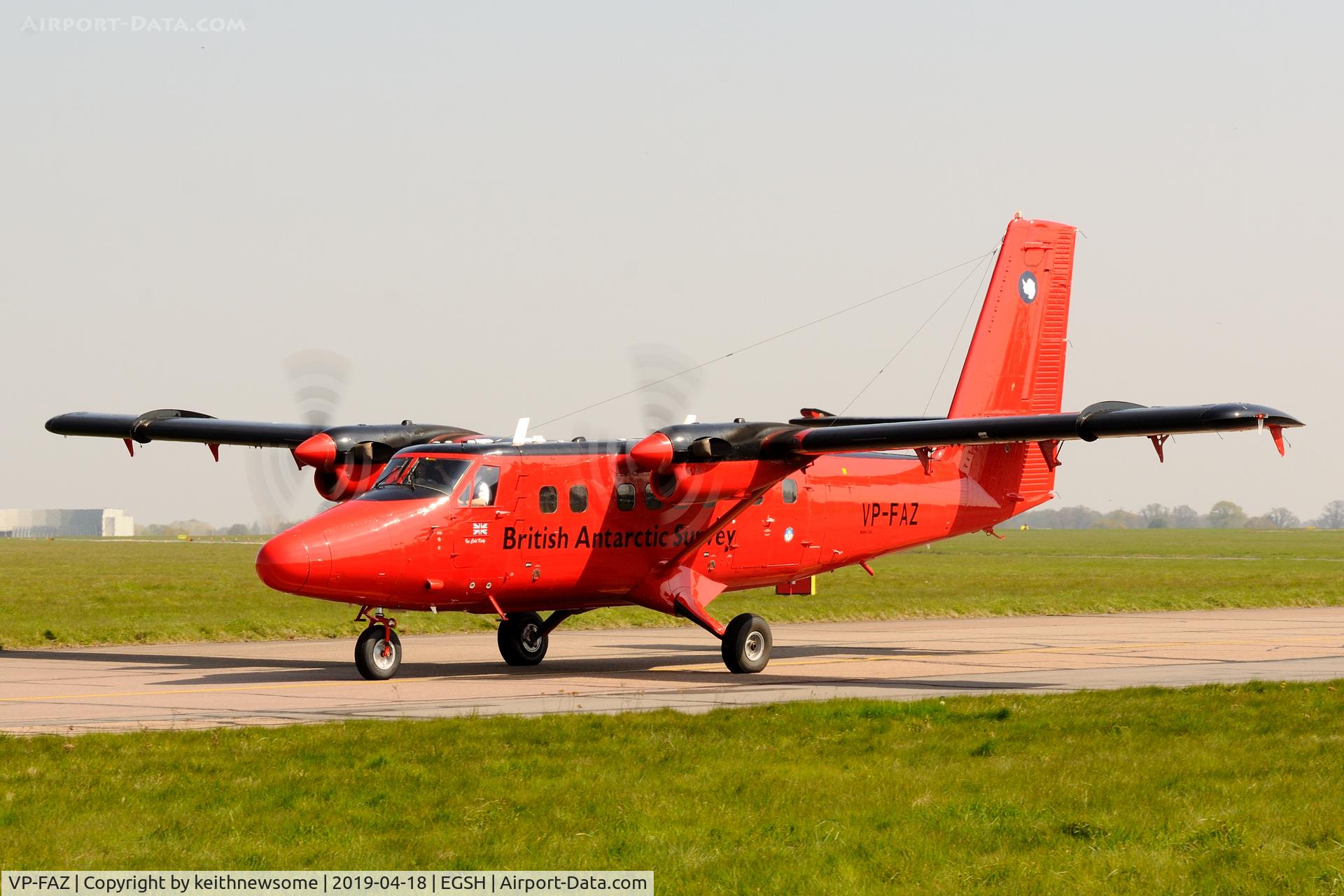 VP-FAZ, 1981 De Havilland Canada DHC-6-300 Twin Otter C/N 748, Return Visitor.