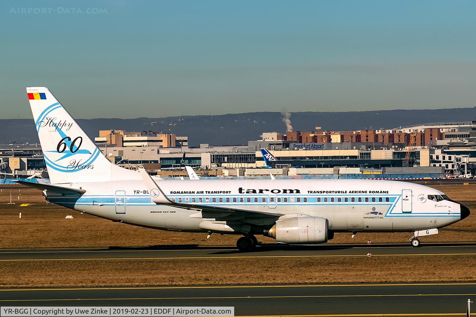 YR-BGG, 2001 Boeing 737-78J C/N 28442, Frankfurt