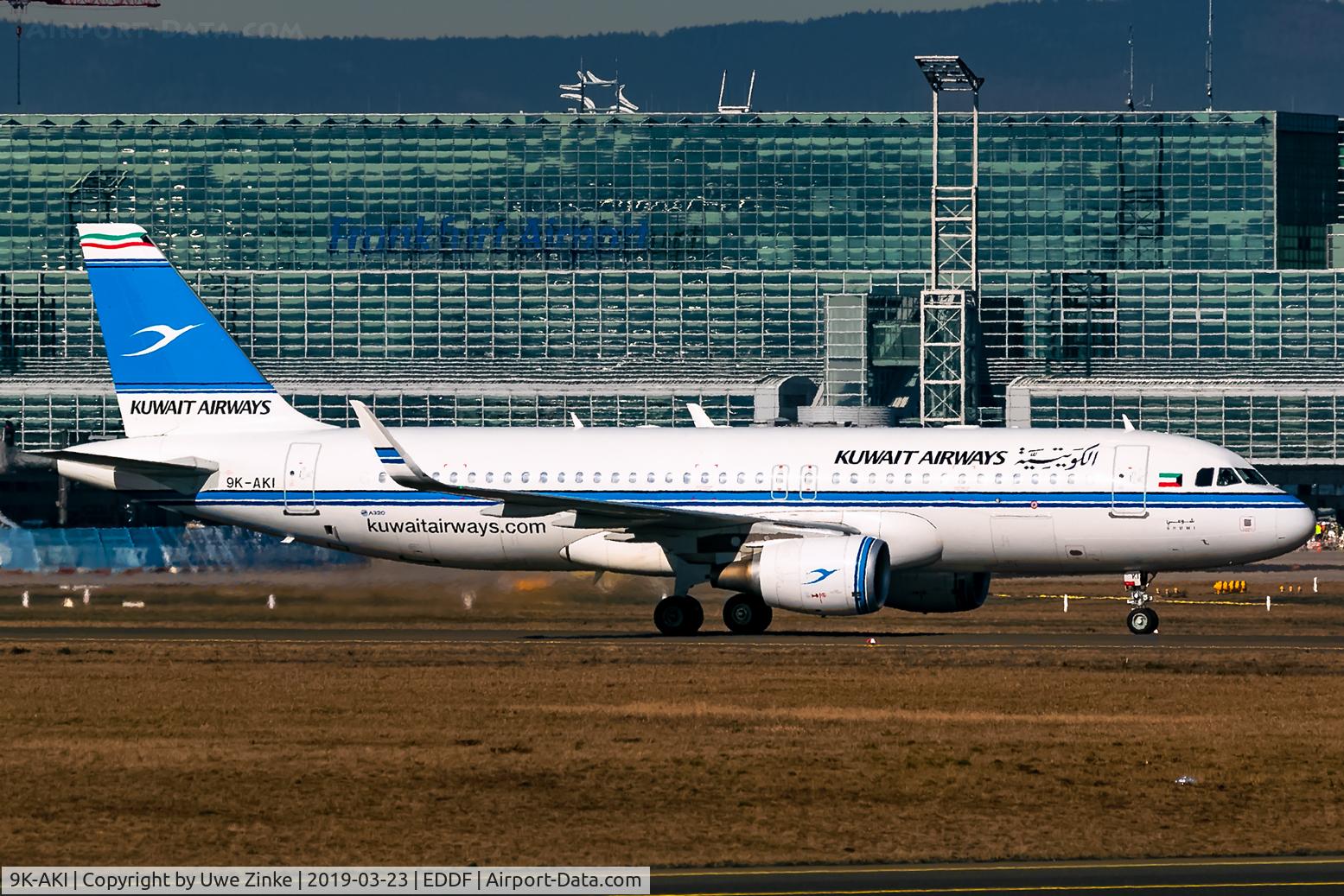 9K-AKI, 2015 Airbus A320-214 C/N 6500, rare guest