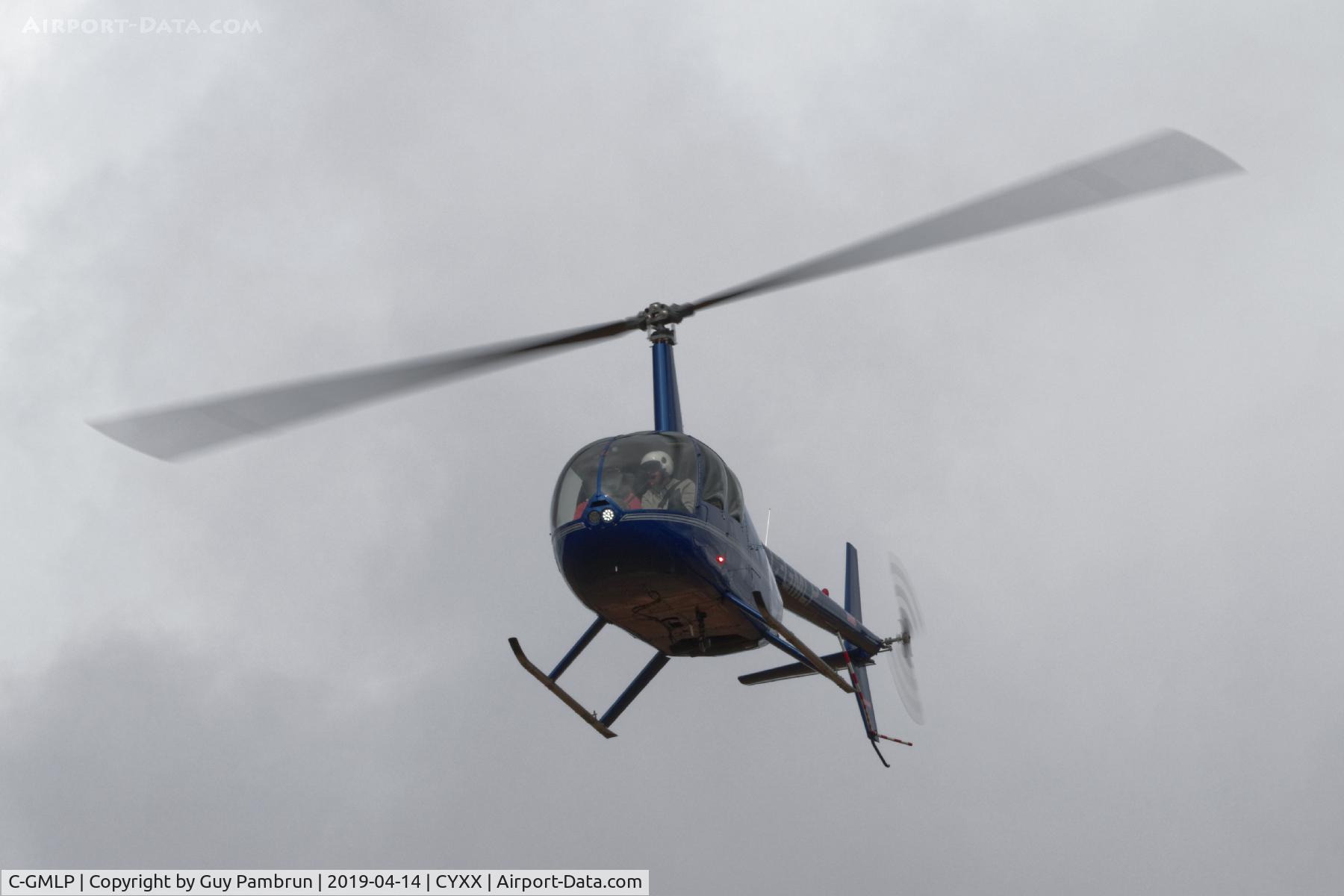 C-GMLP, 2003 Robinson R44 Raven II C/N 10064, Landing