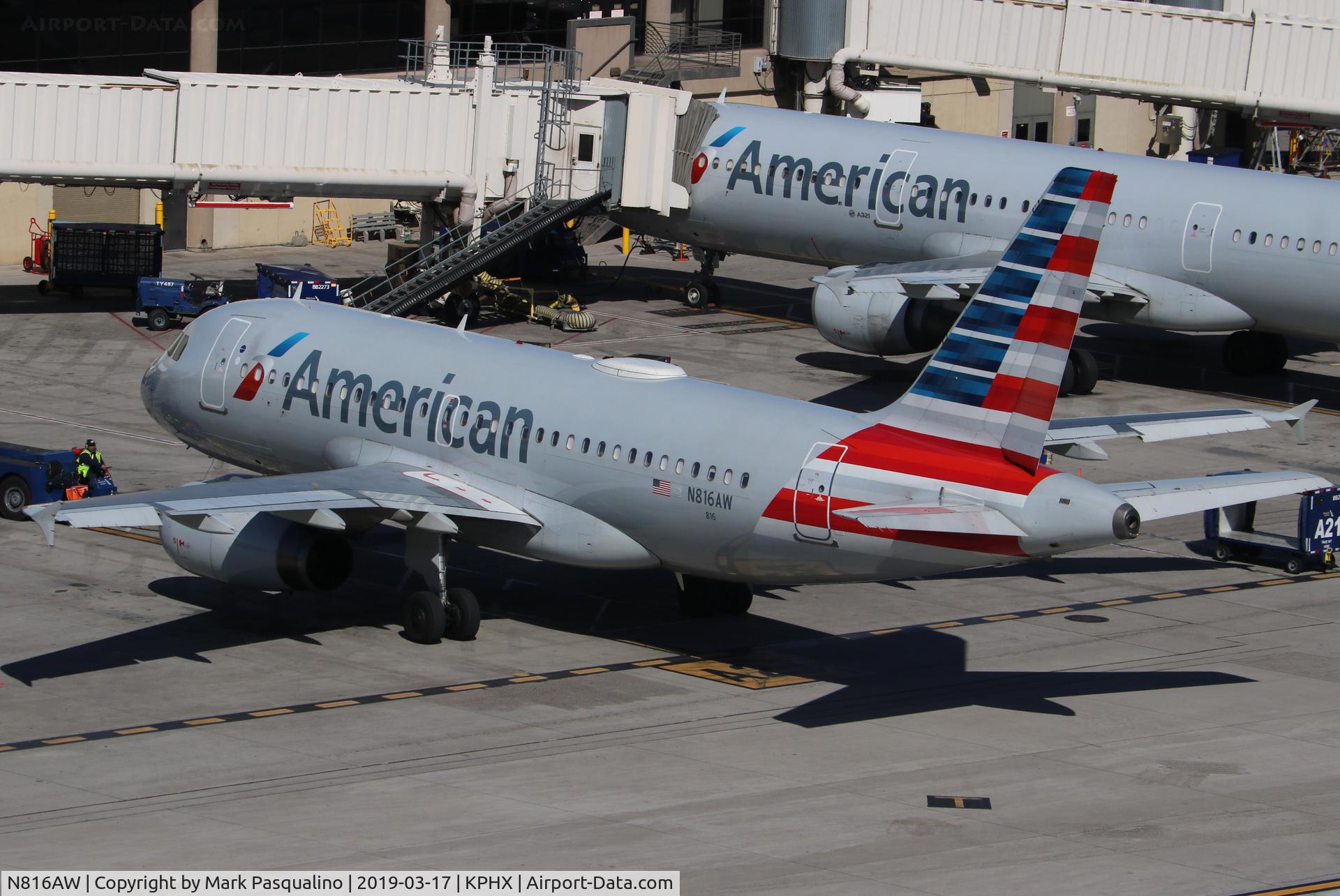 N816AW, 2000 Airbus A319-132 C/N 1350, Airbus A319-132