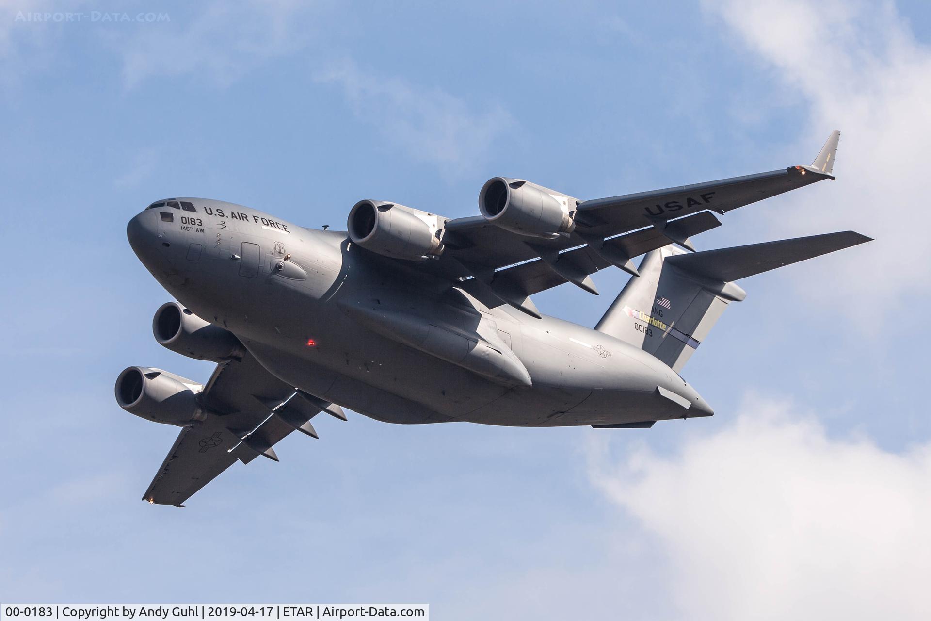 00-0183, 2000 Boeing C-17A Globemaster III C/N P-83, Boeing C-17A Globemaster III