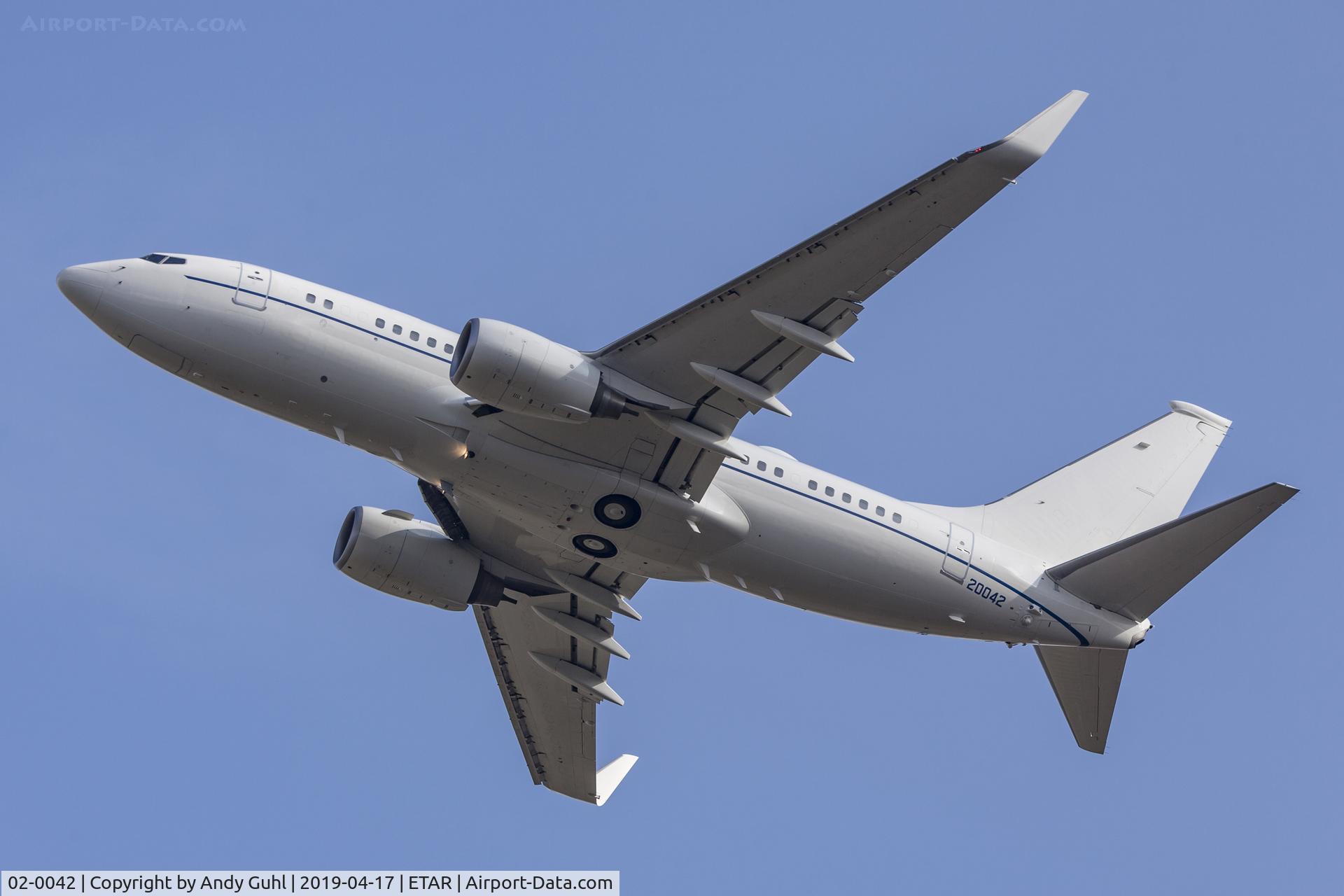 02-0042, 2003 Boeing C-40B (737-7FD BBJ) C/N 33500, clipper