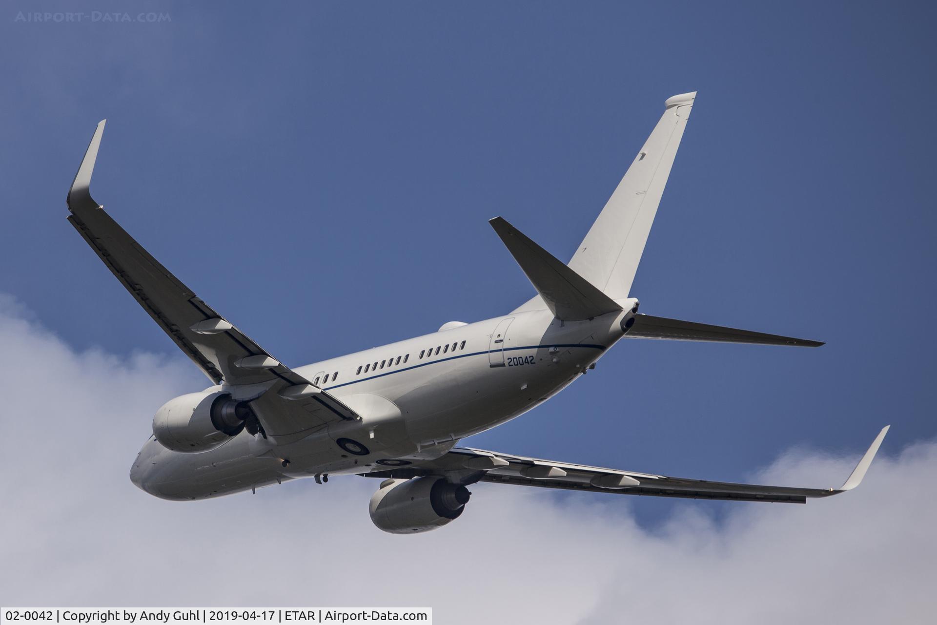 02-0042, 2003 Boeing C-40B (737-7FD BBJ) C/N 33500, Clipper