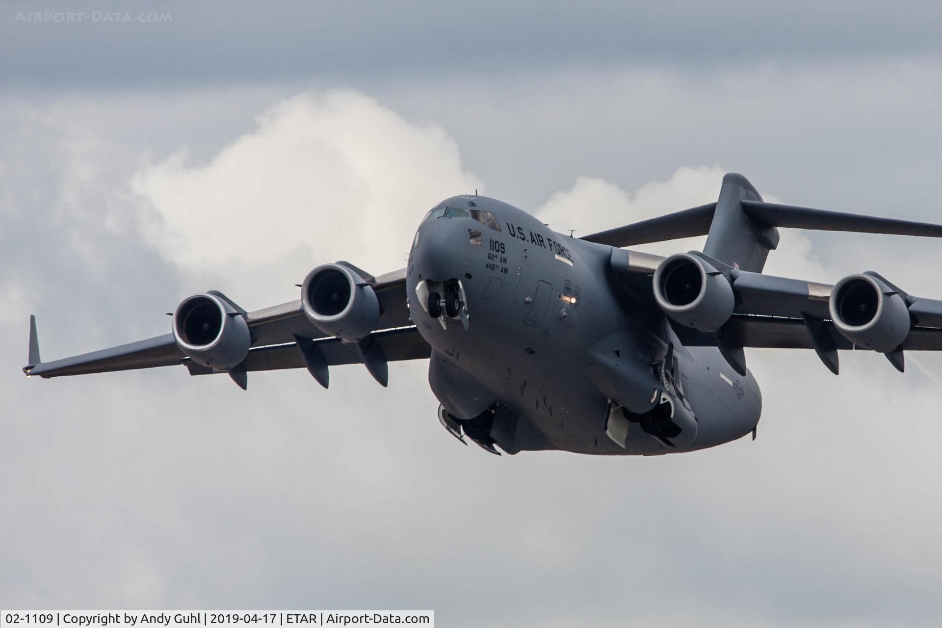 02-1109, 2002 Boeing C-17A Globemaster III C/N P-109, Boeing C-17A Globemaster III