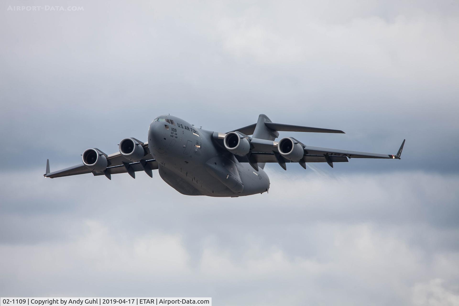 02-1109, 2002 Boeing C-17A Globemaster III C/N P-109, Boeing C-17A Globemaster III