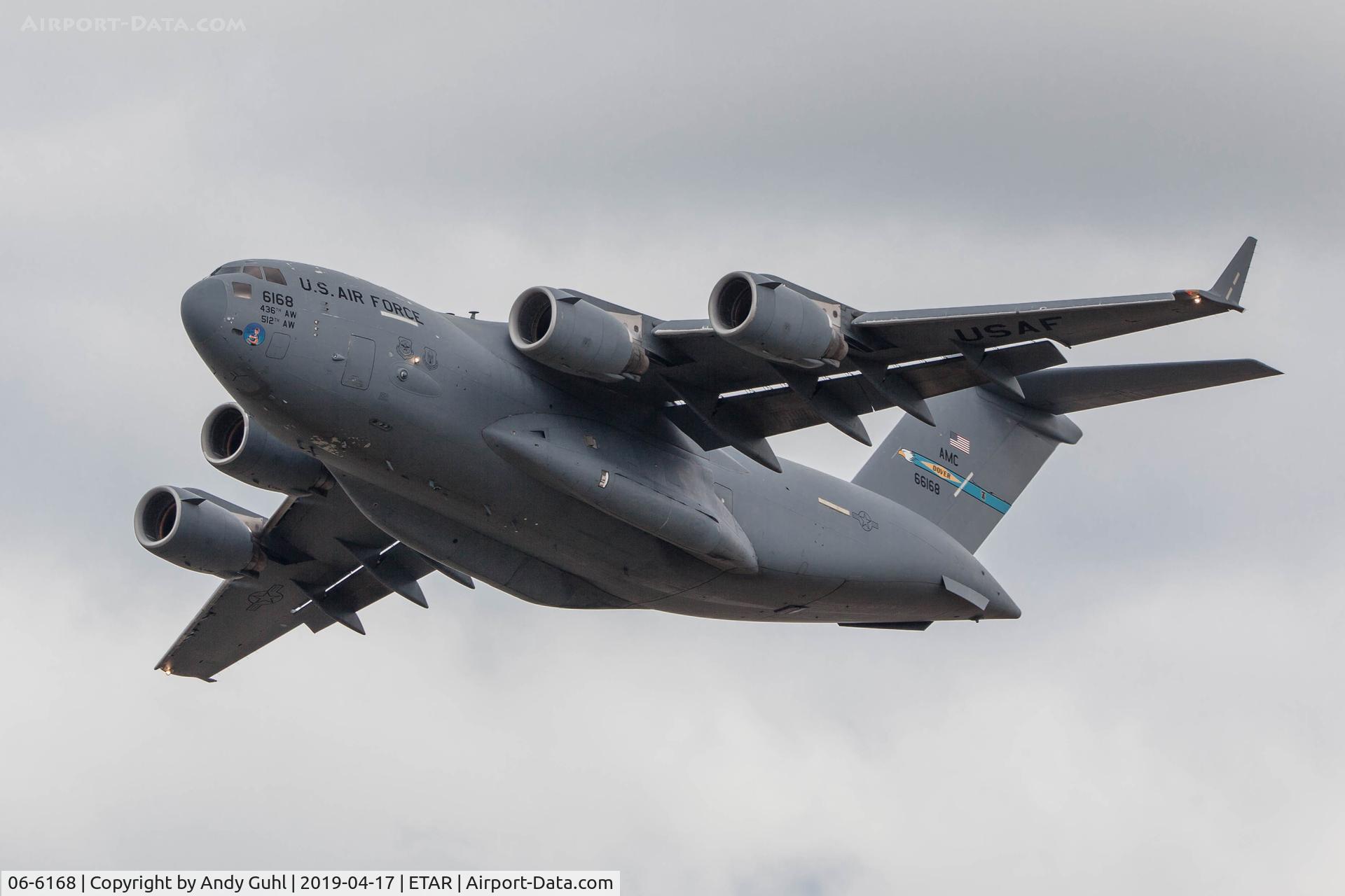 06-6168, 2006 Boeing C-17A Globemaster III C/N F-178/P-168, Boeing C-17A Globemaster III