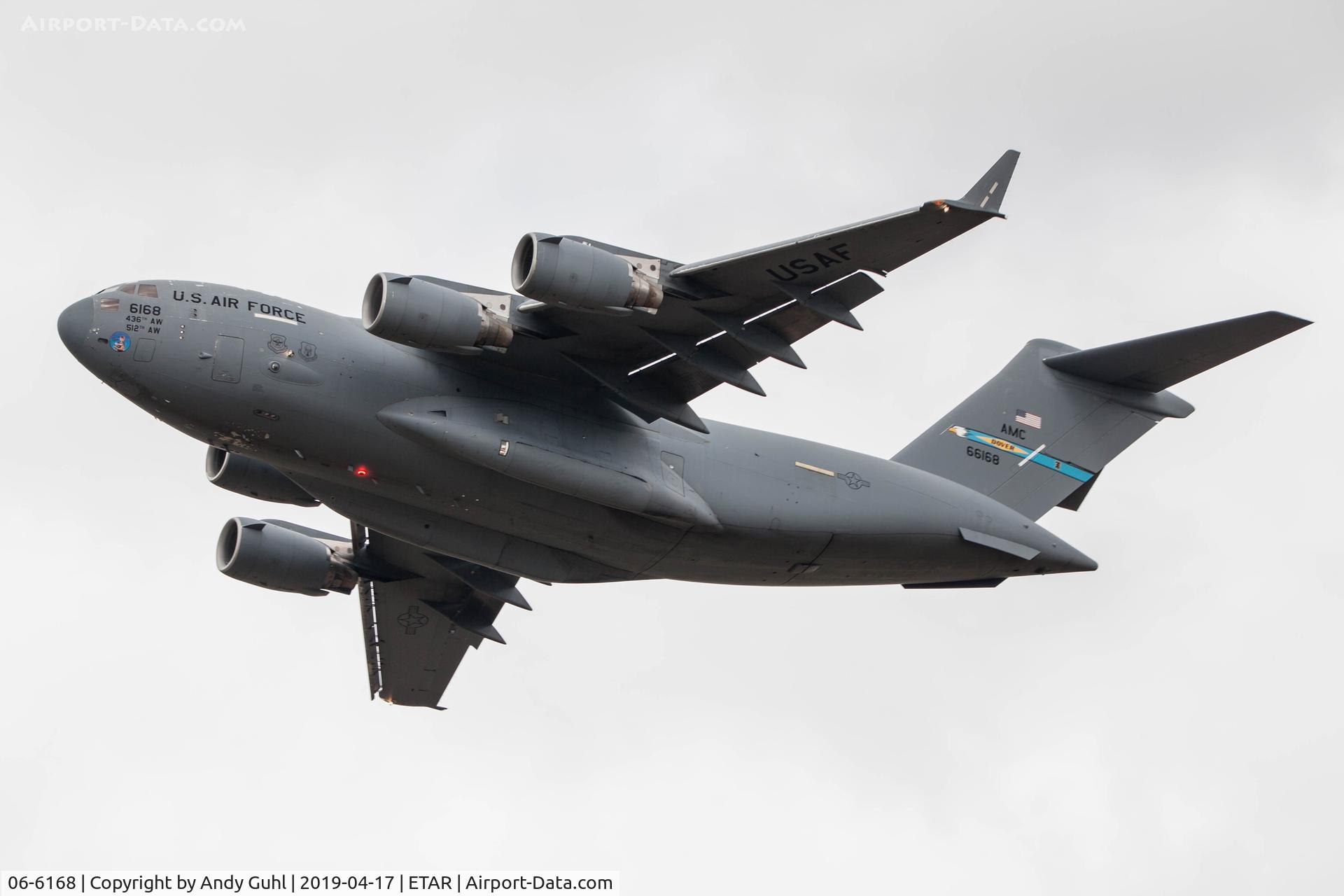 06-6168, 2006 Boeing C-17A Globemaster III C/N F-178/P-168, Boeing C-17A Globemaster III