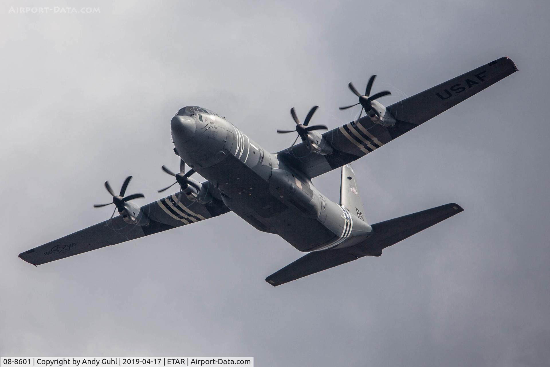 08-8601, 2008 Lockheed Martin C-130J-30 Super Hercules C/N 382-5609, WORLD WAR II decals
