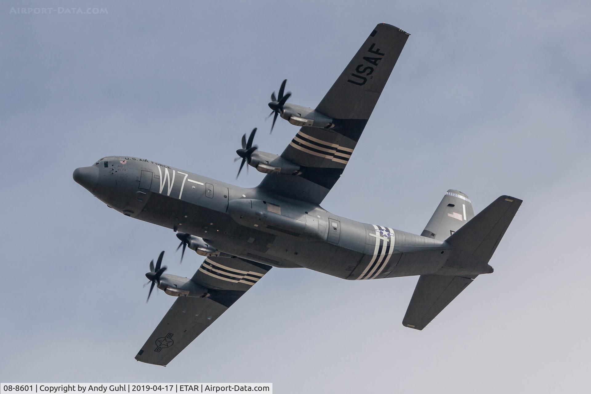 08-8601, 2008 Lockheed Martin C-130J-30 Super Hercules C/N 382-5609, World War 2 decals