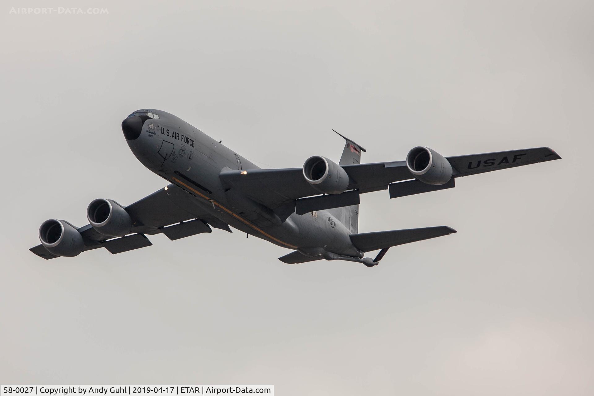 58-0027, 1958 Boeing KC-135R Stratotanker C/N 17772/T0242, UTAH STATE