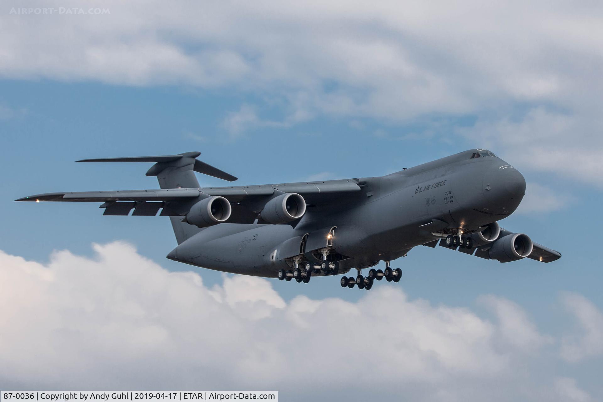 87-0036, Lockheed C-5M Super Galaxy C/N 500-0122, C-5M Super Galaxy