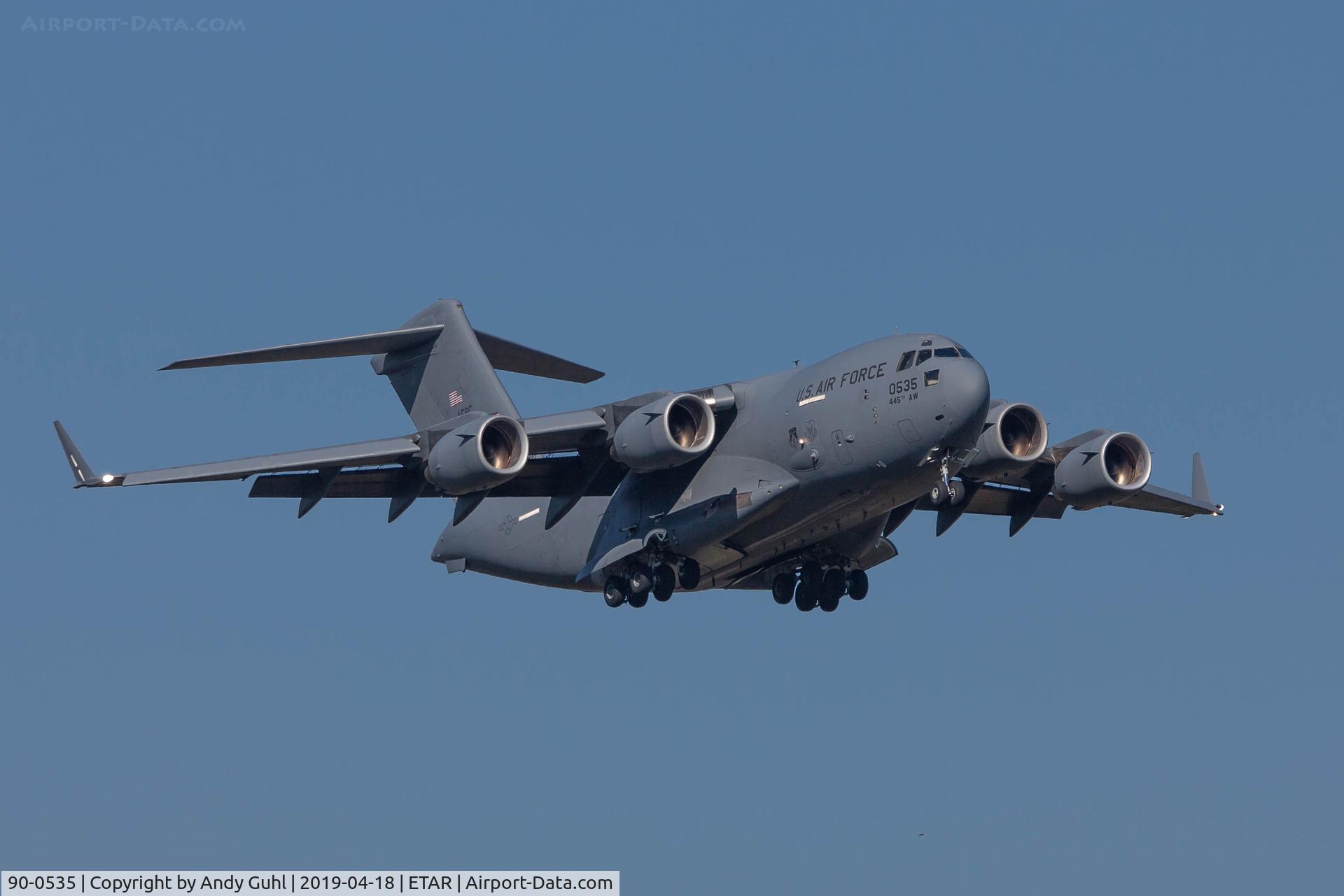 90-0535, 1990 Boeing C-17A Globemaster III C/N P-10, Boeing C-17A Globemaster III