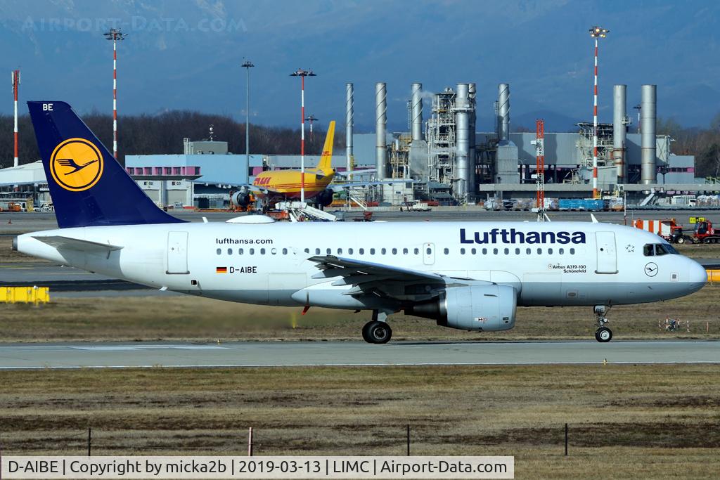 D-AIBE, 2010 Airbus A319-112 C/N 4511, Taxiing