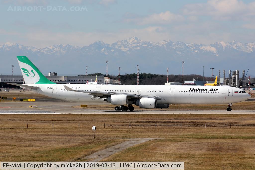 EP-MMI, 2002 Airbus A340-642 C/N 416, Taxiing
