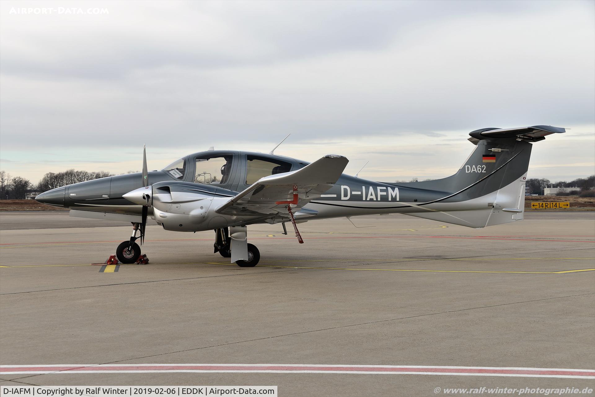 D-IAFM, 2016 Diamond DA-62 C/N 62.011, Diamond Aircraft DA-62 - Private - 62.011 - D-IAFM - 06.02.2019 - CGN