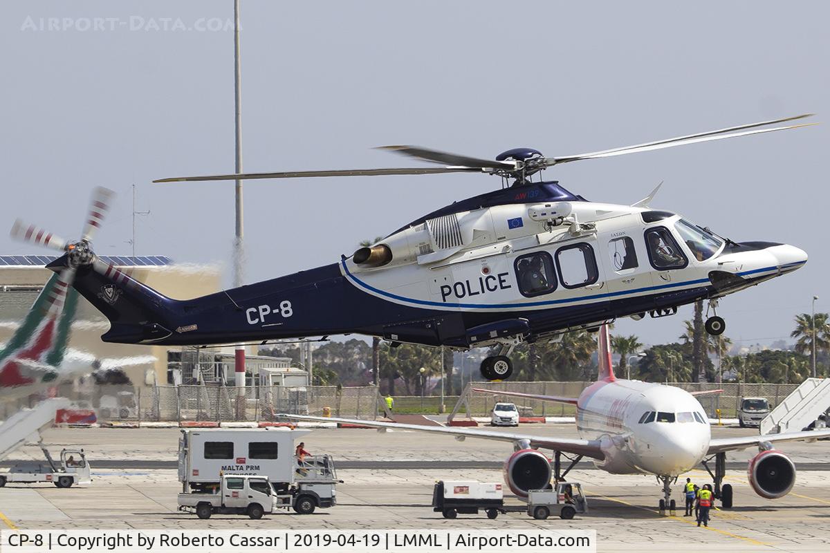 CP-8, 2010 AgustaWestland AW-139 C/N 31325, Runway 13