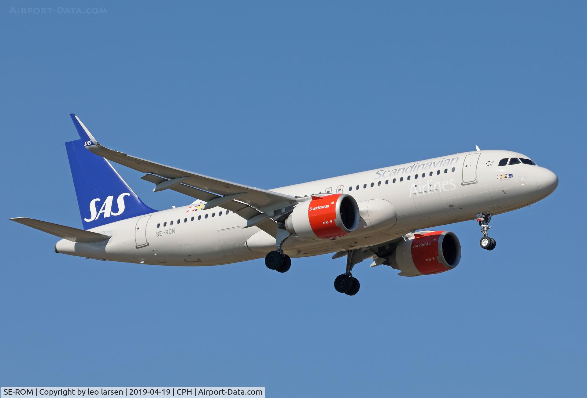 SE-ROM, 2018 Airbus A320-251N C/N 8494, Copenhagen 19.4.2019