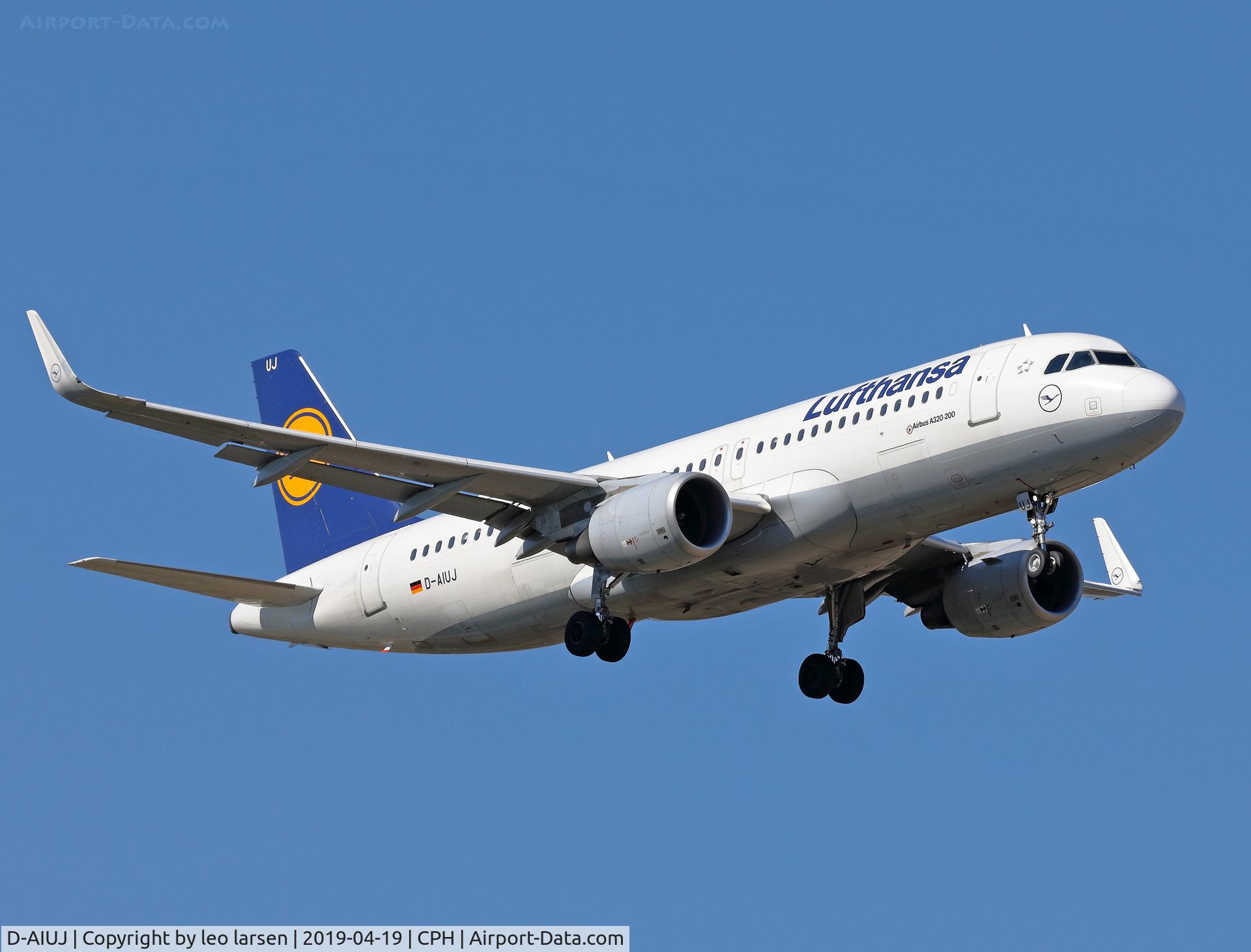 D-AIUJ, 2014 Airbus A320-214 C/N 6301, Copenhagen 19.4.2019