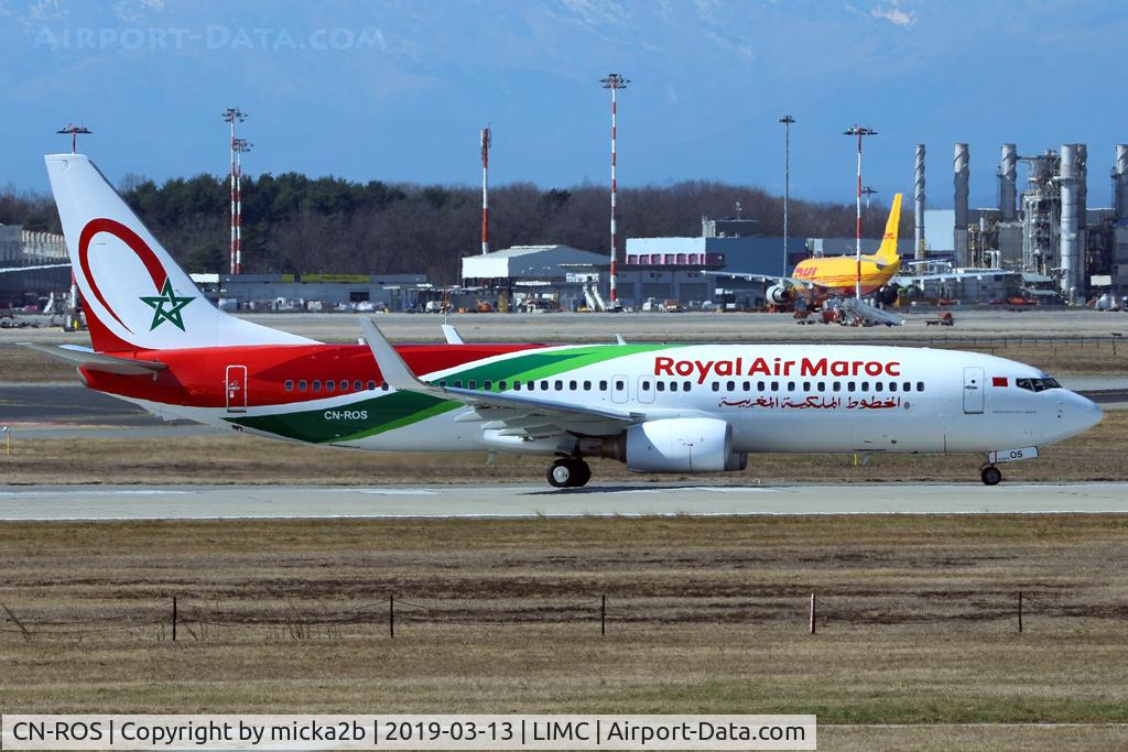 CN-ROS, 2008 Boeing 737-8B6 C/N 37718, Taxiing