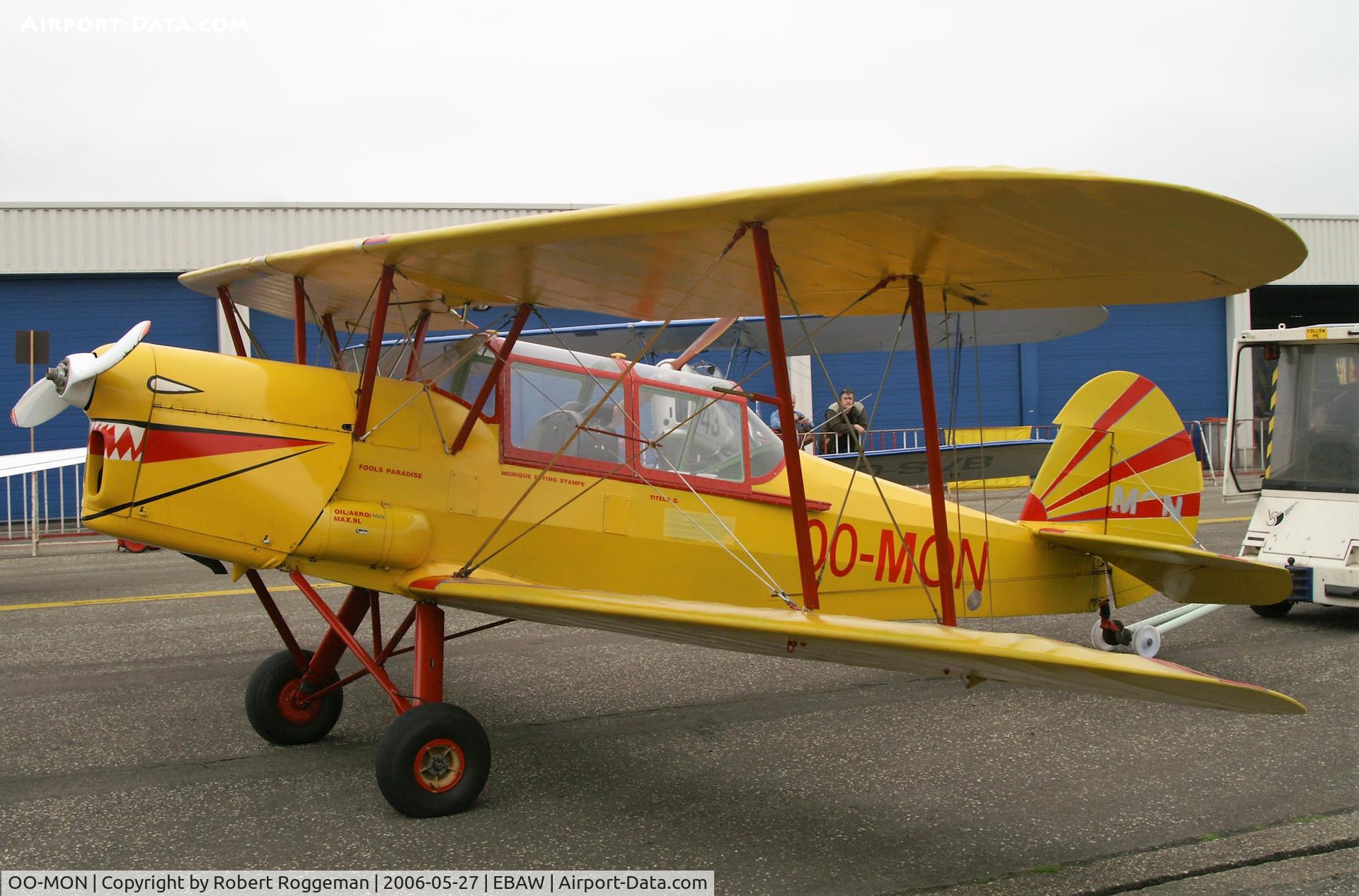 OO-MON, 1951 Stampe-Vertongen SV-4B C/N 1172, STAMPE FLY IN.EX V-30 BAF.