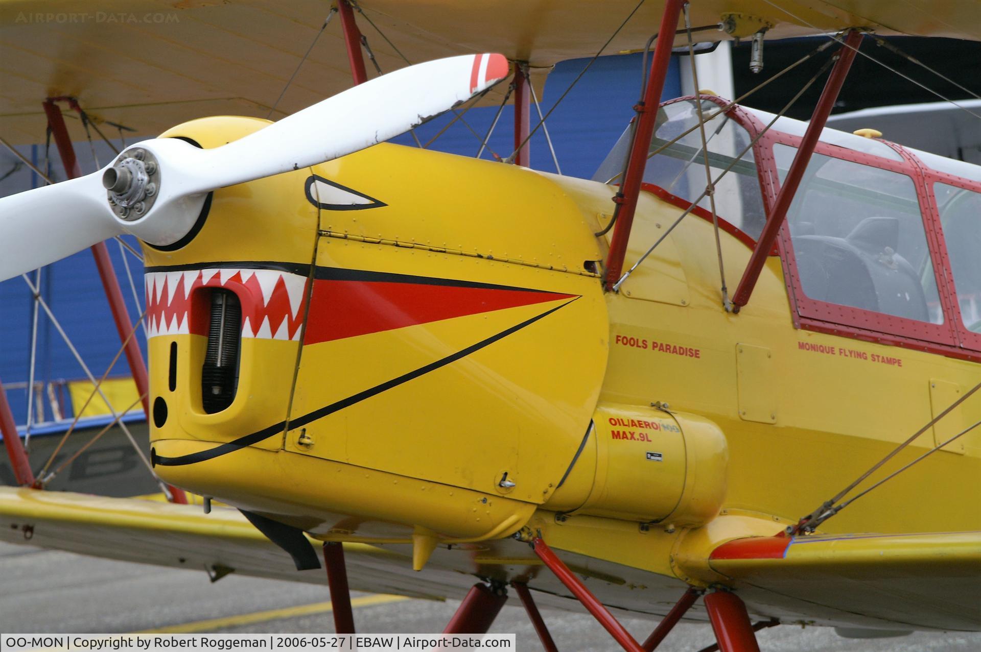 OO-MON, 1951 Stampe-Vertongen SV-4B C/N 1172, STAMPE FLY IN.EX V-30 BAF.FOOLS PARADISE.