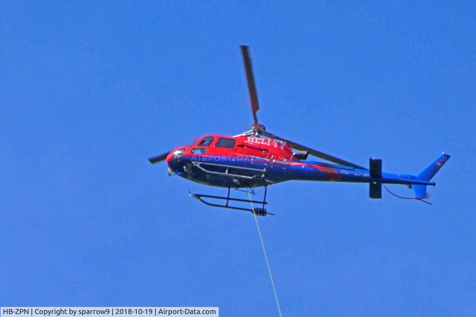 HB-ZPN, 2017 Airbus Helicopters AS-350B-3 Ecureuil C/N 8455, Working near Cavigliano in Centovalli