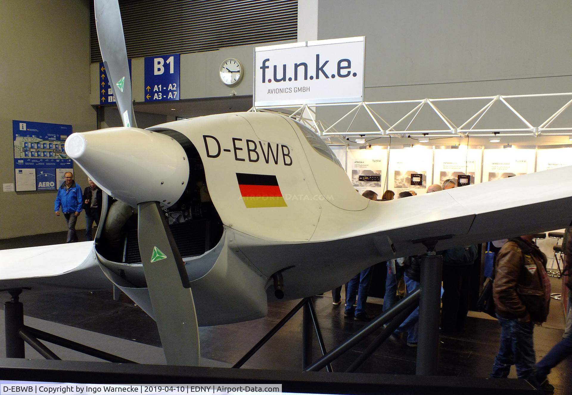 D-EBWB, 2019 Horten HX-2 C/N 01, Horten HX-2 at the AERO 2019, Friedrichshafen