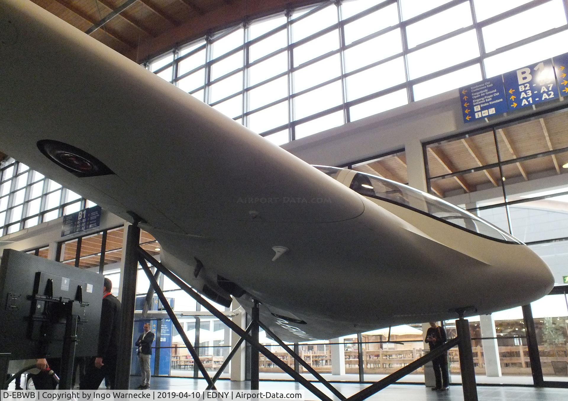 D-EBWB, 2019 Horten HX-2 C/N 01, Horten HX-2 at the AERO 2019, Friedrichshafen