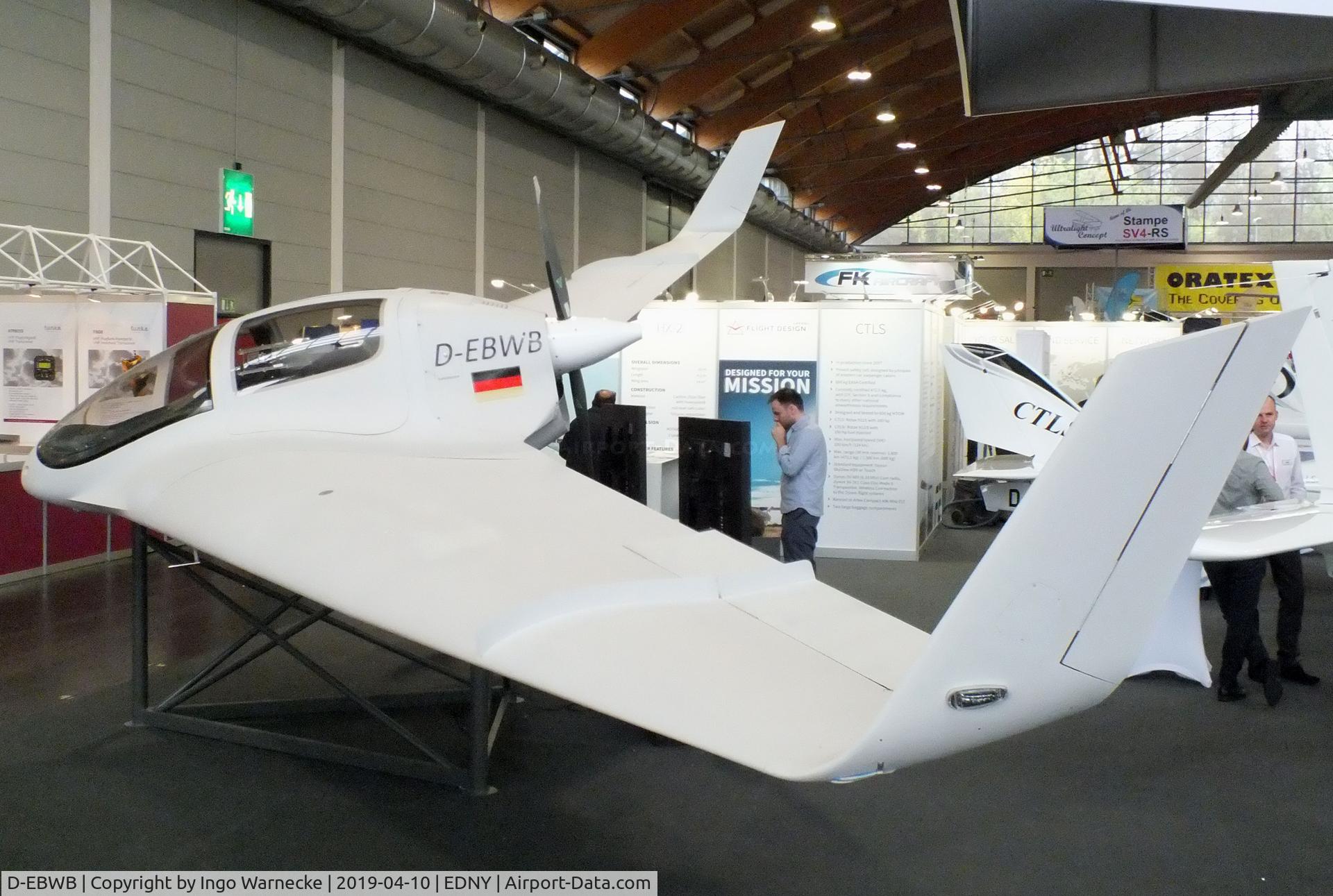 D-EBWB, 2019 Horten HX-2 C/N 01, Horten HX-2 at the AERO 2019, Friedrichshafen