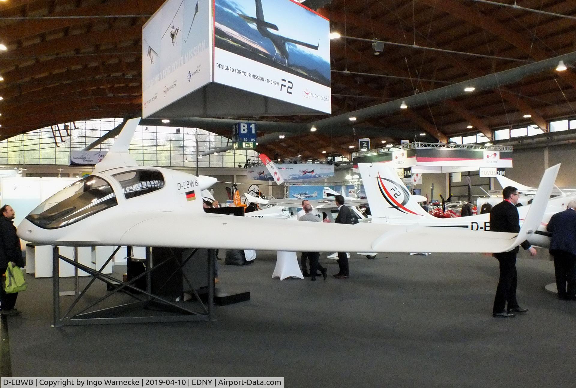 D-EBWB, 2019 Horten HX-2 C/N 01, Horten HX-2 at the AERO 2019, Friedrichshafen
