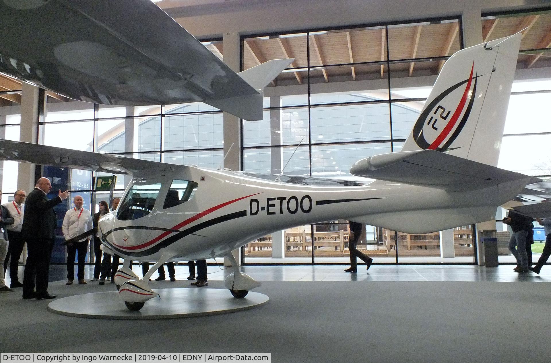 D-ETOO, Flight Design F2 C/N Not found D-ETOO, Flight Design F2 at the AERO 2019, Friedrichshafen