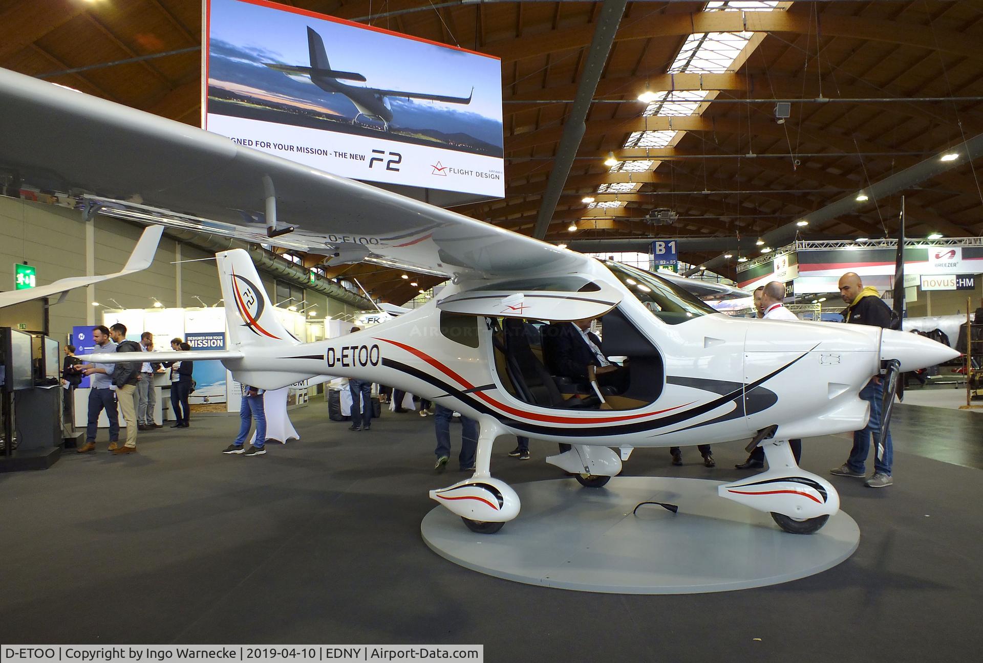 D-ETOO, Flight Design F2 C/N Not found D-ETOO, Flight Design F2 at the AERO 2019, Friedrichshafen