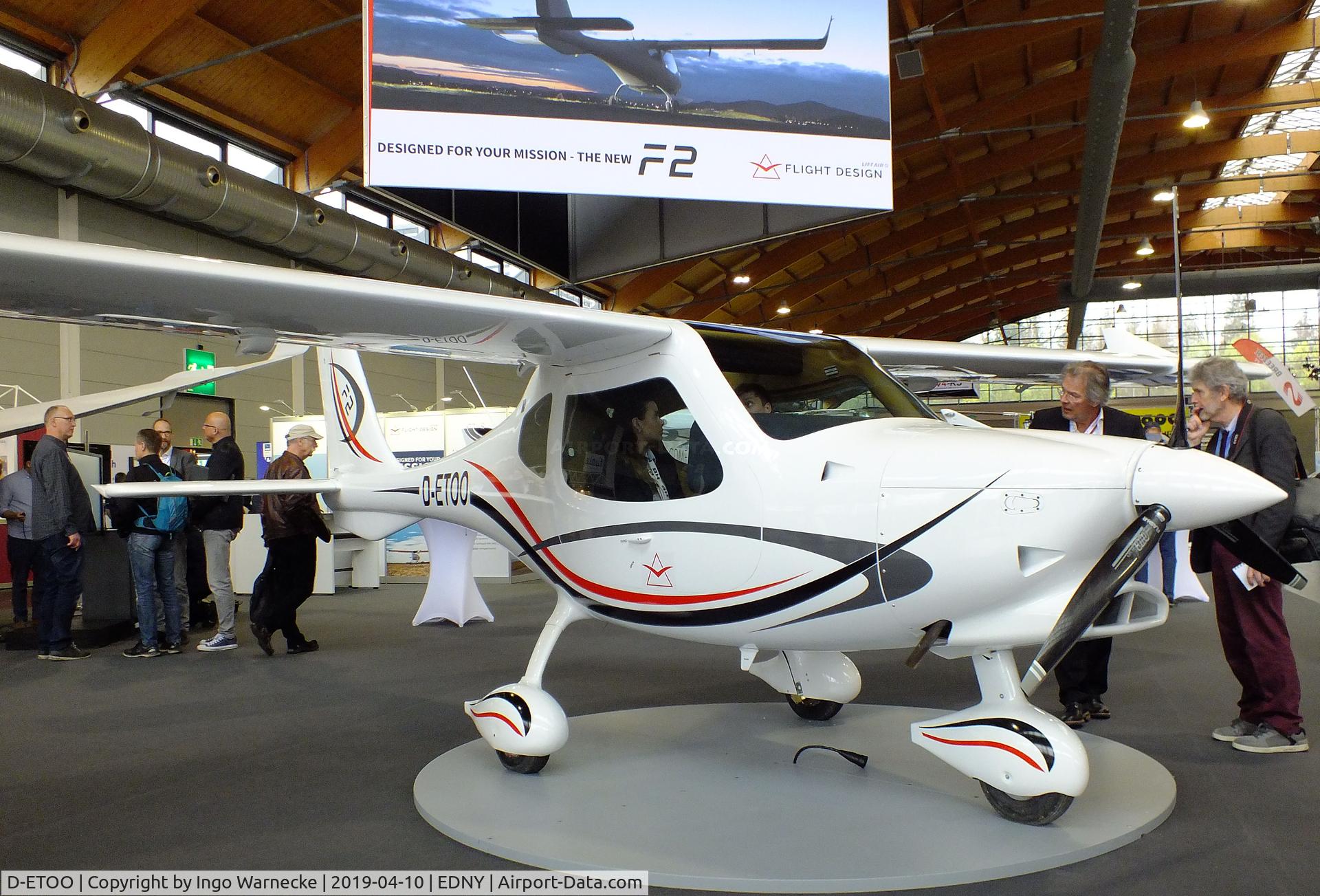 D-ETOO, Flight Design F2 C/N Not found D-ETOO, Flight Design F2 at the AERO 2019, Friedrichshafen