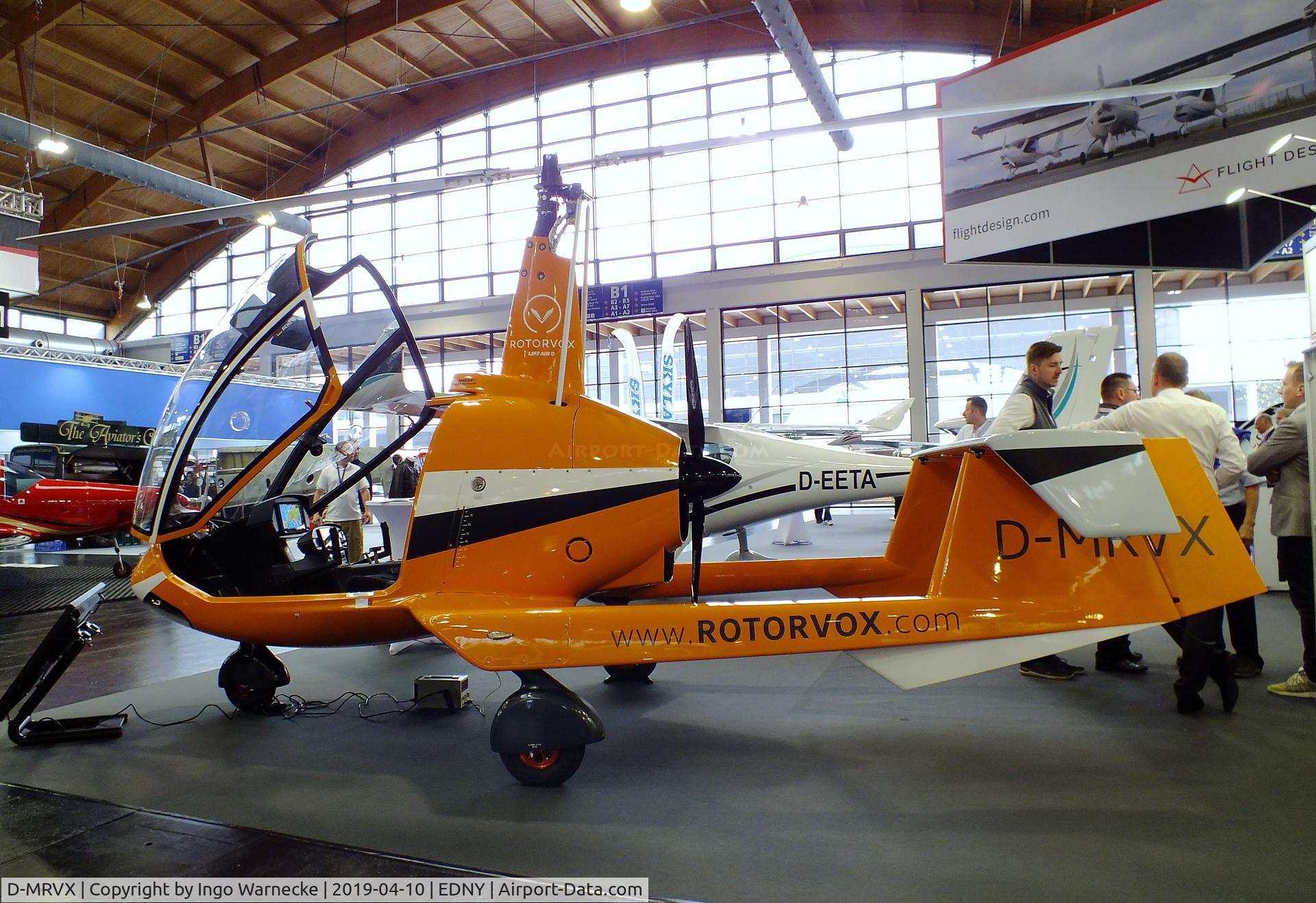 D-MRVX, Rotorvox C2A C/N C2A-14002, Rotorvox C2A at the AERO 2019, Friedrichshafen