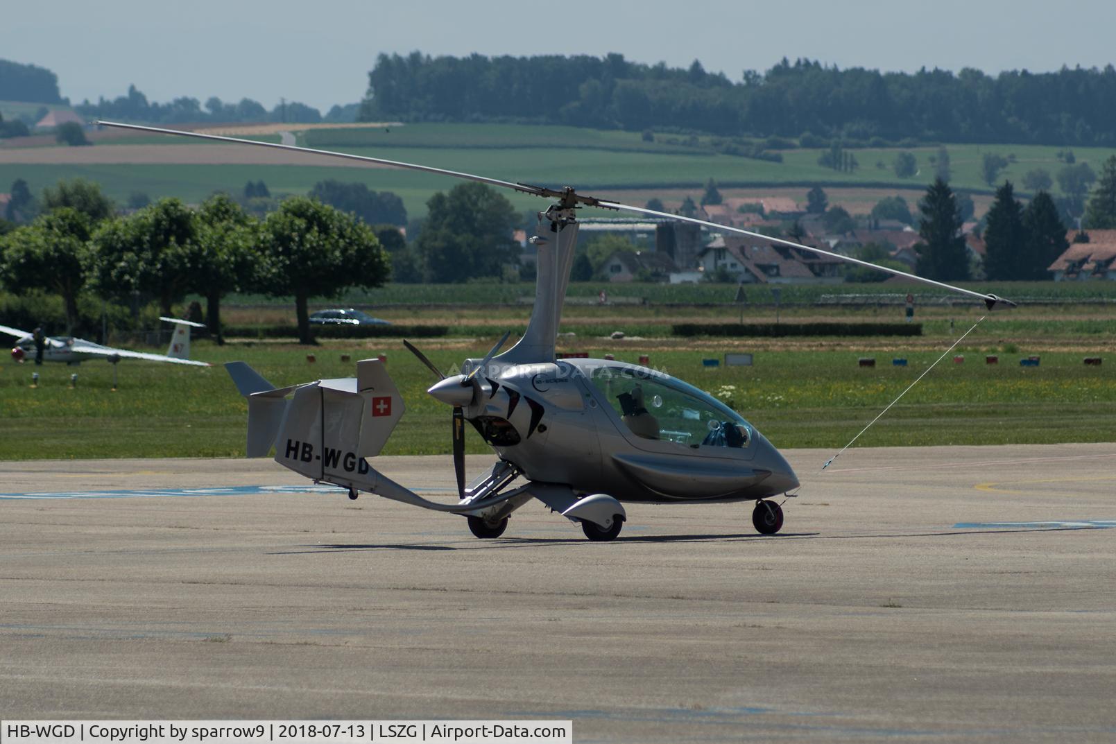 HB-WGD, 2016 ELA Aviacion ELA-10 Eclipse C/N 091165091014, At Grenchen