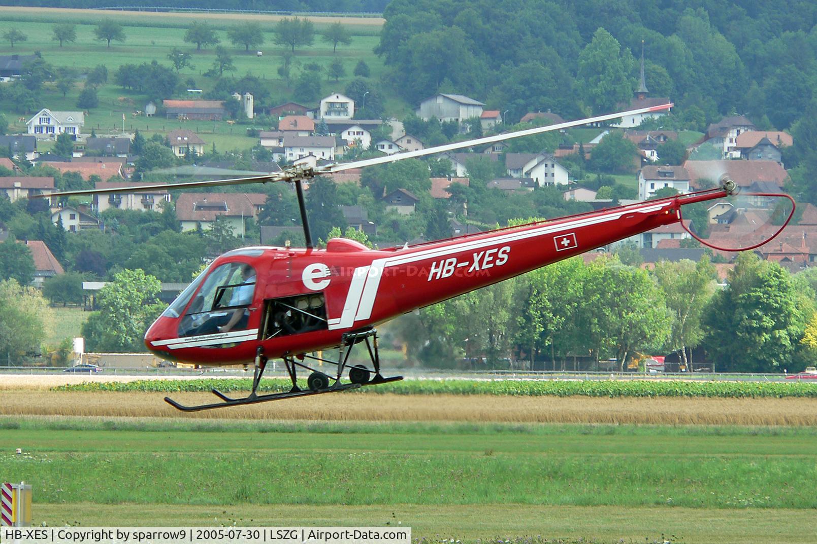 HB-XES, 1976 Enstrom F-28C Shark C/N 353, At Grenchen