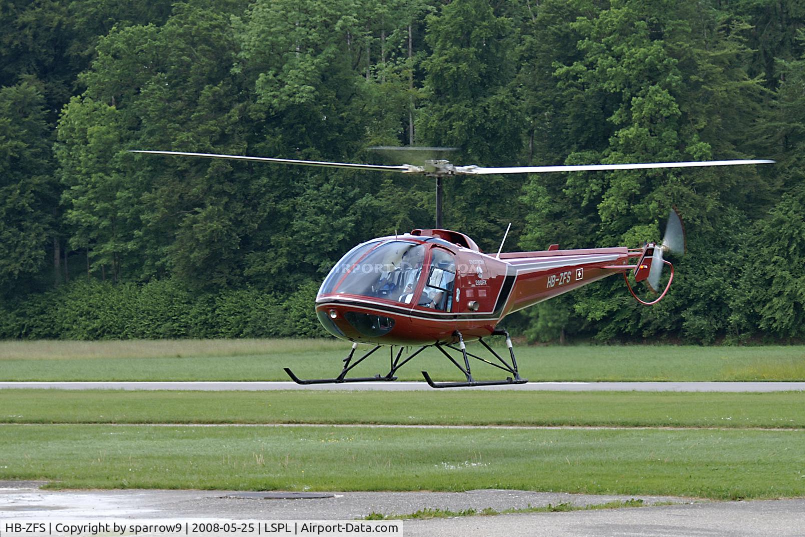 HB-ZFS, 1990 Enstrom 280FX Shark C/N 2059, Training at Langenthal-Bleienbach airfield