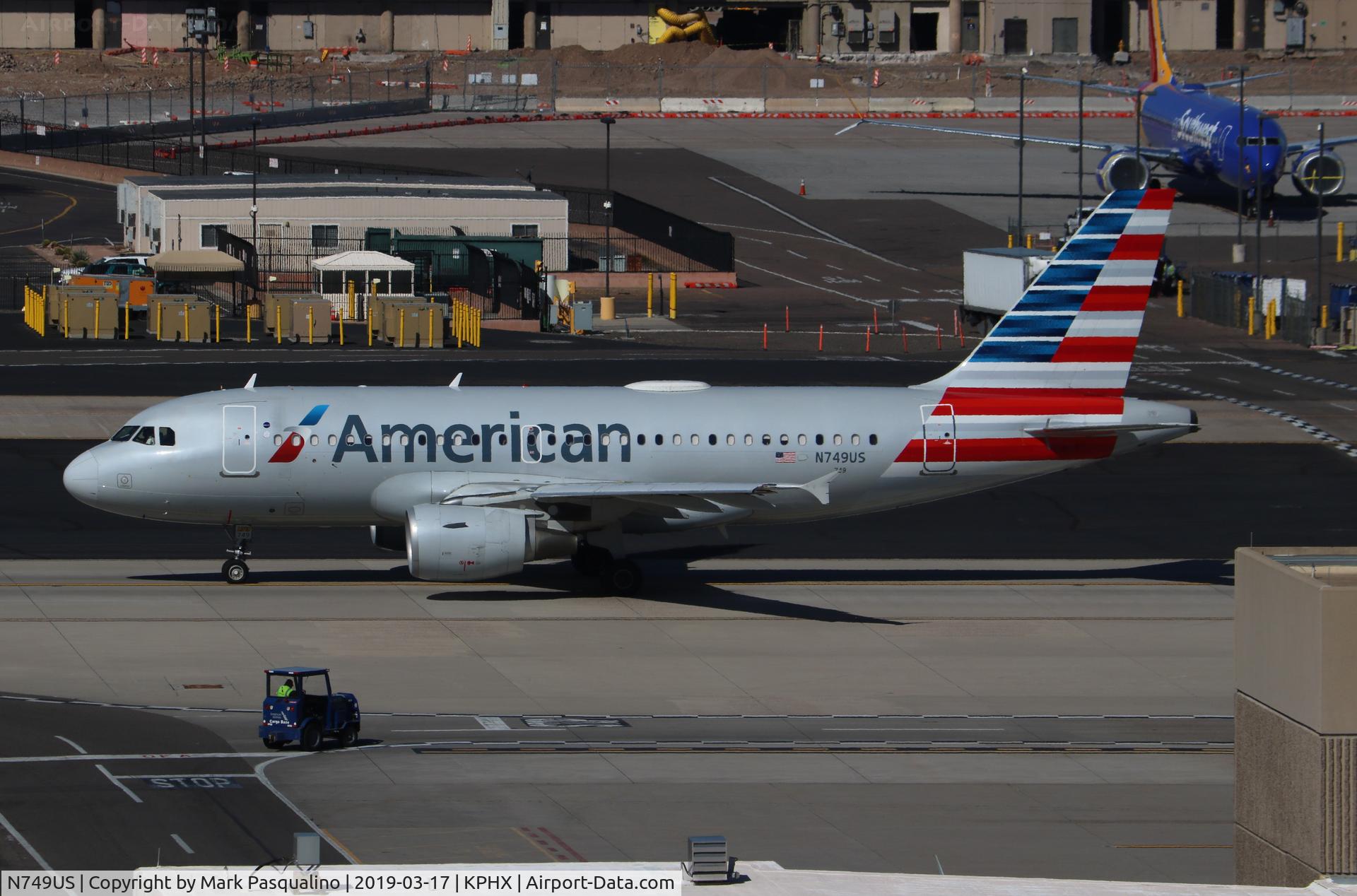 N749US, 2000 Airbus A319-112 C/N 1313, Airbus A319-112