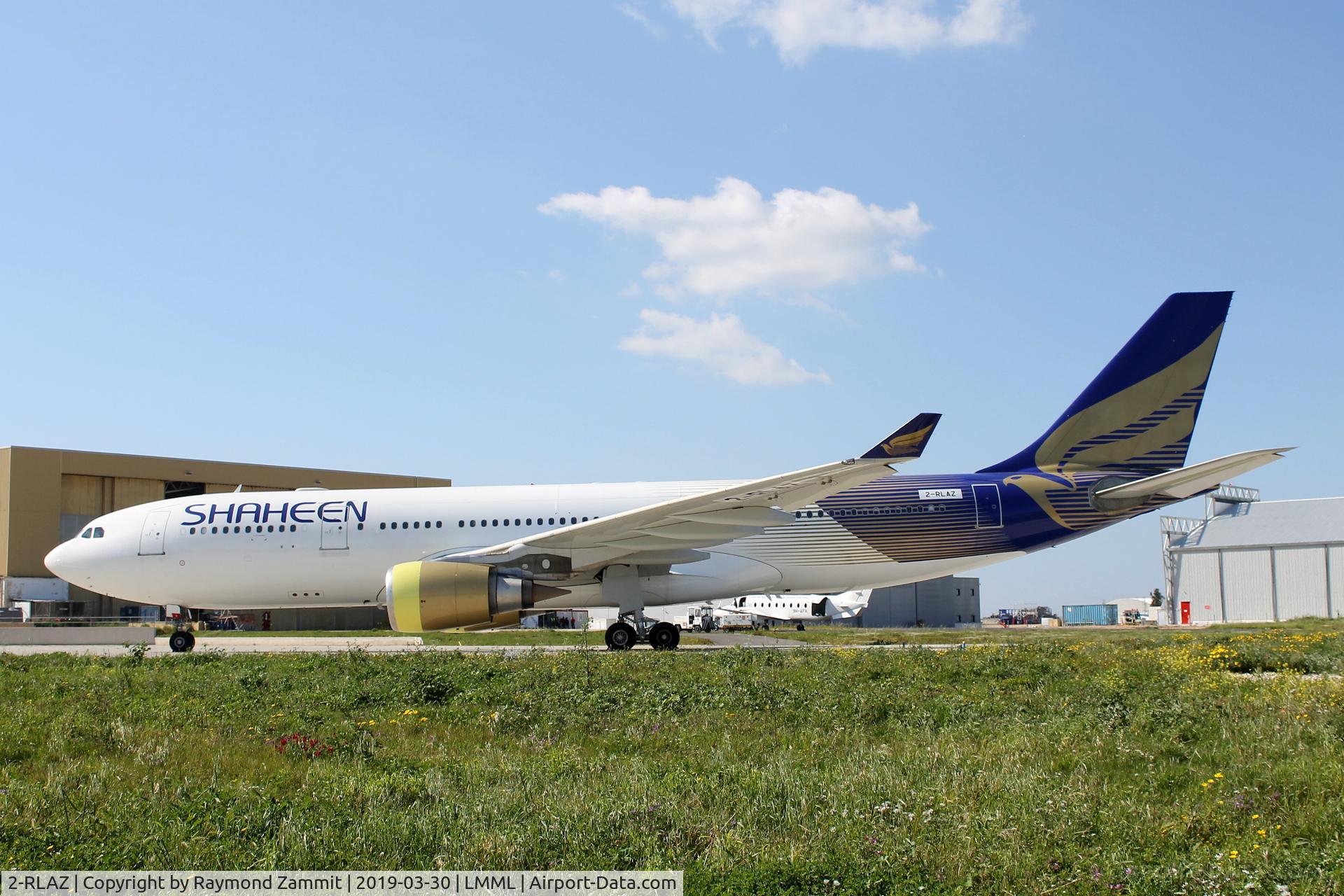 2-RLAZ, 2007 Airbus A330-203 C/N 819, A330 2-RLAZ Shaheen Air International