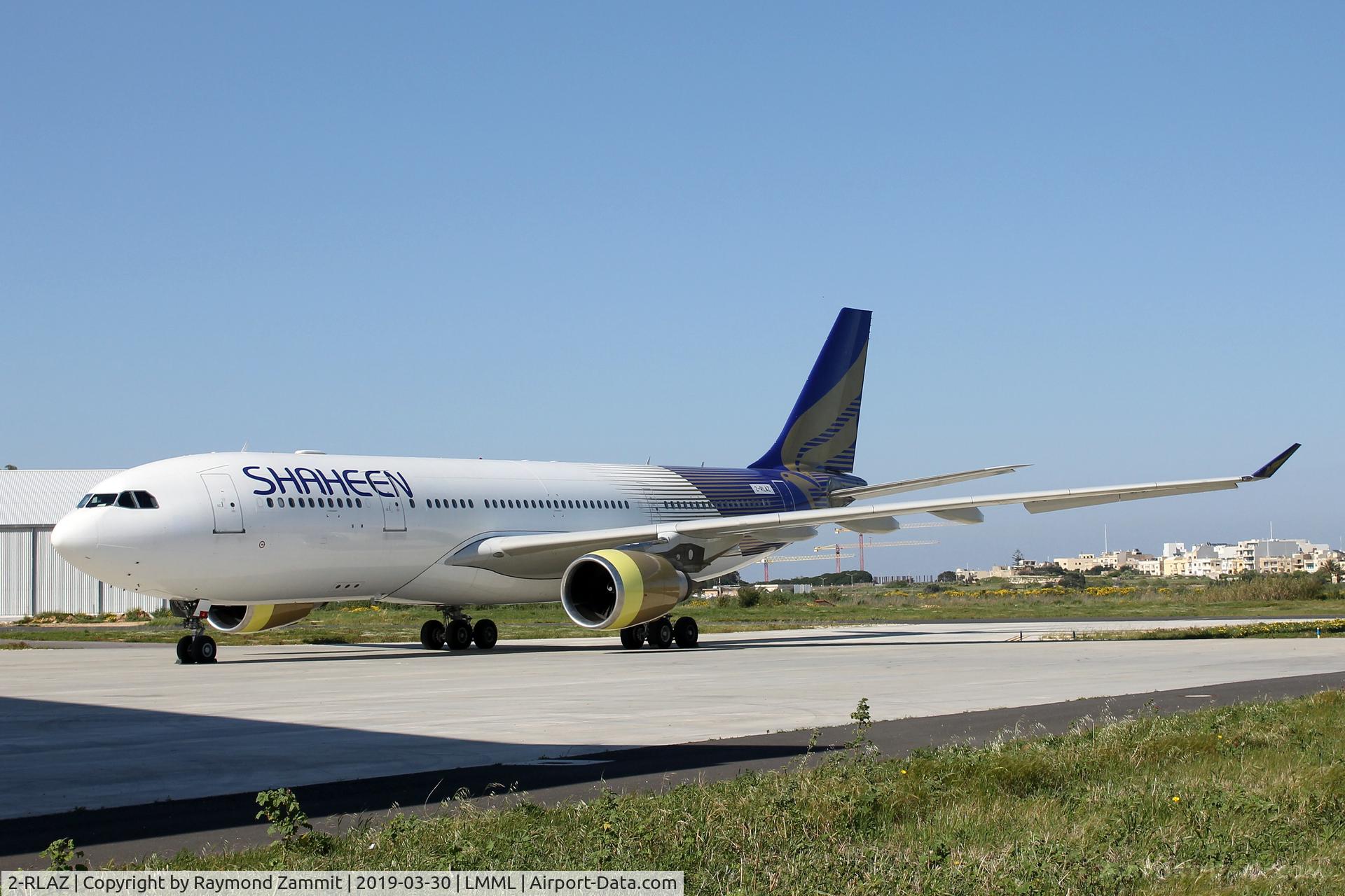 2-RLAZ, 2007 Airbus A330-203 C/N 819, A330 2-RLAZ Shaheen Air International