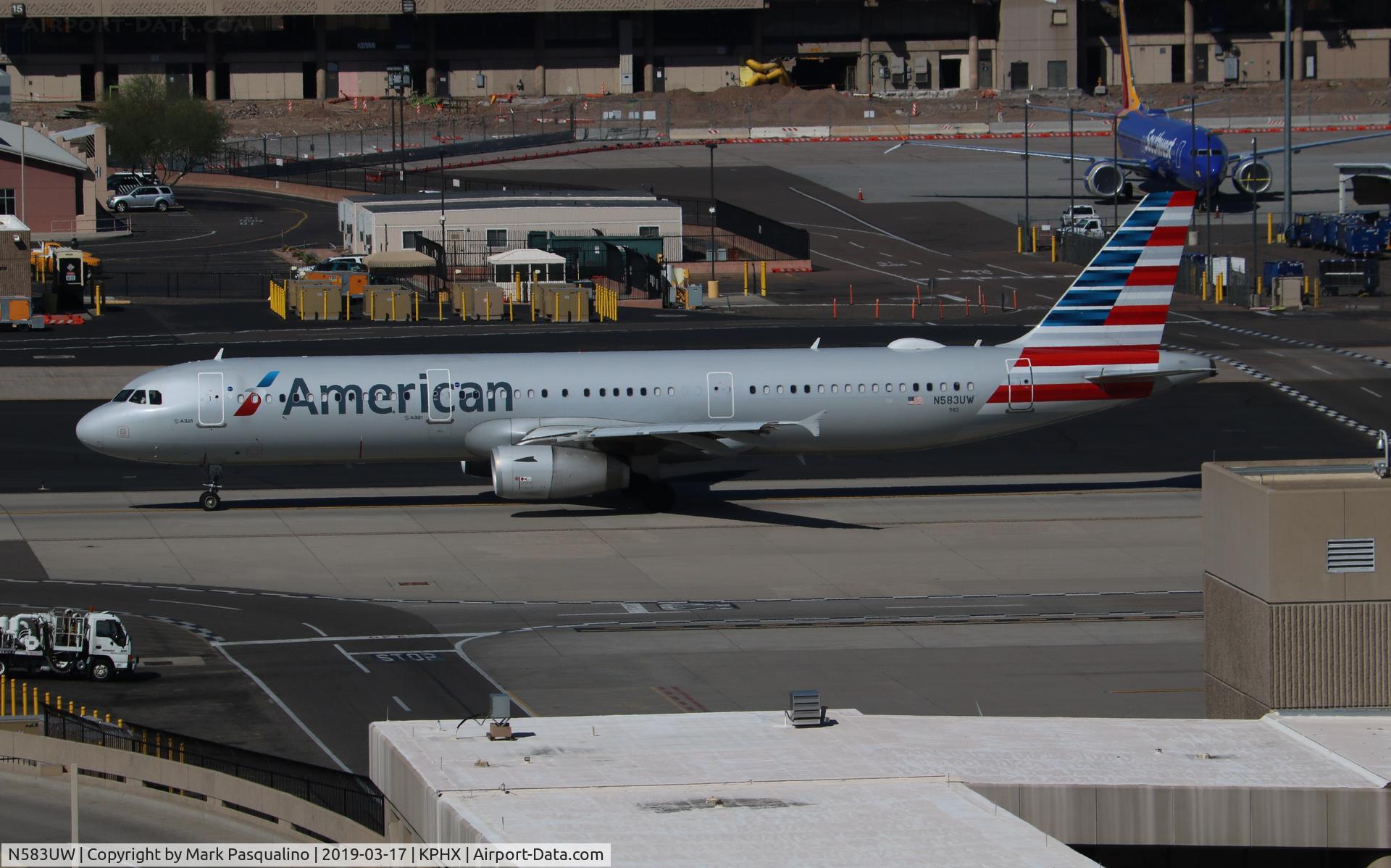 N583UW, 2014 Airbus A321-231 C/N 6181, Airbus A321-231